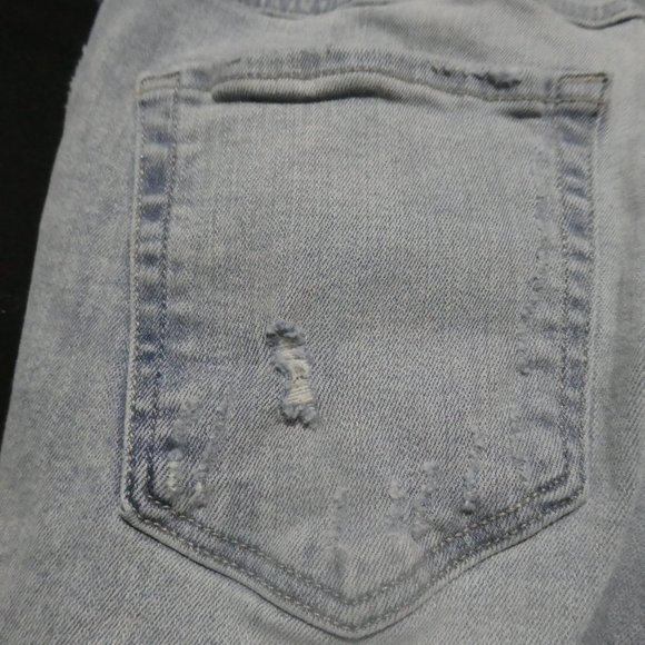 H&M & DENIM  27/30 distressed denim, skinny, low waist, 160/68A - Picture 16 of 16